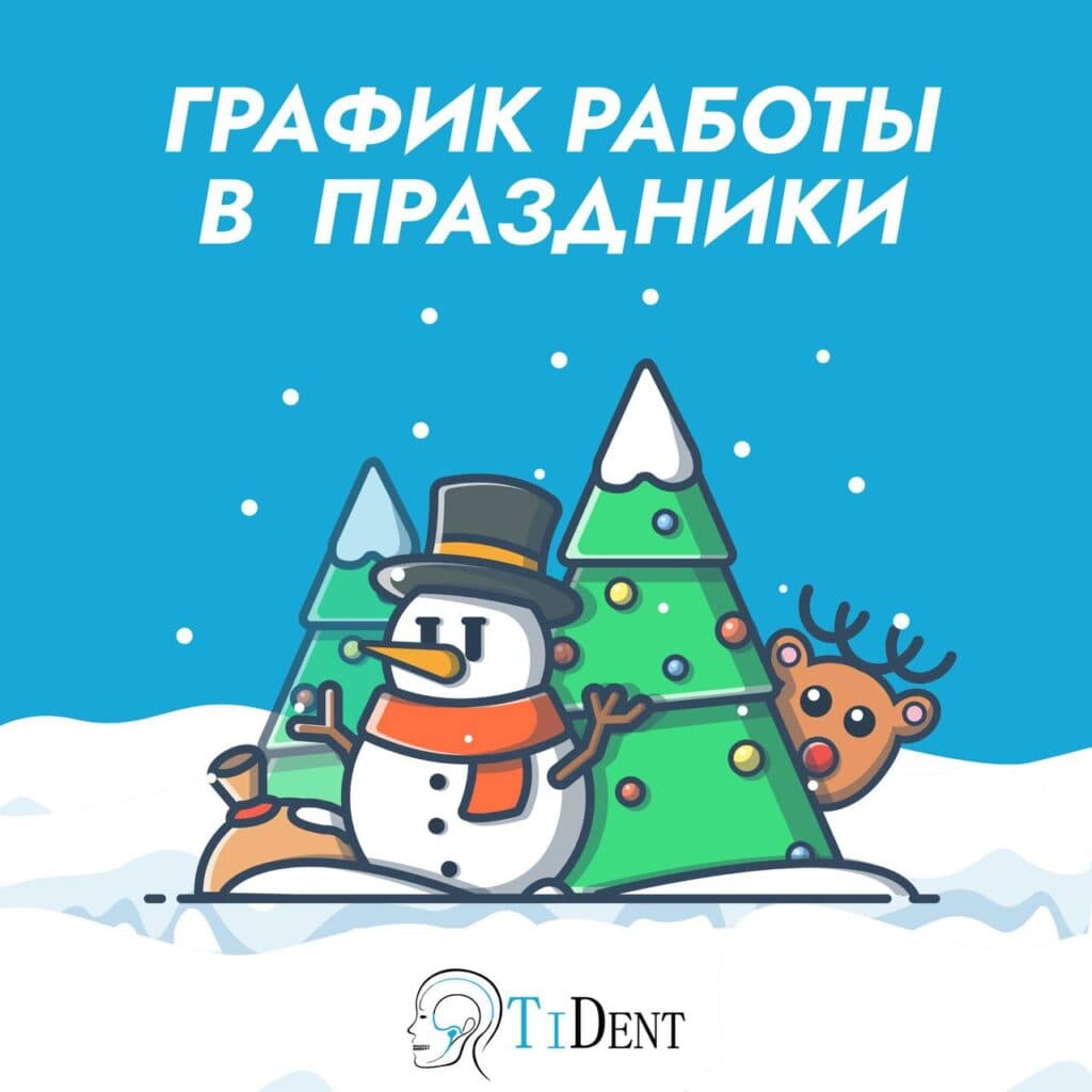 График работы в новогодние праздники tident